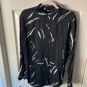Geo Print Zara Shirt